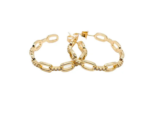 Lauren Kenzie Gold Loop Hoop