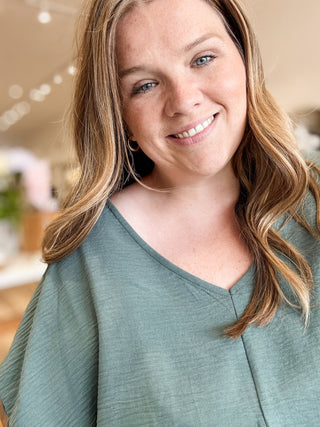 Jade Short Sleeve Dolman Top - Modern Creek Boutique