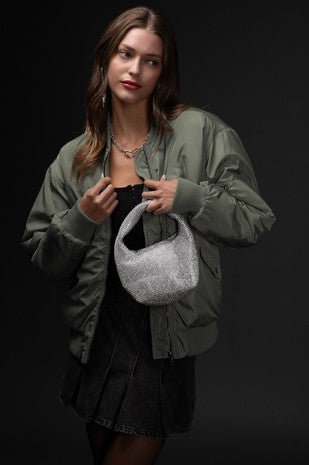 Laters Babe Olive Bomber Jacket - Modern Creek Boutique