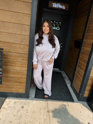 Lavender Matching Pant Set - Modern Creek Boutique