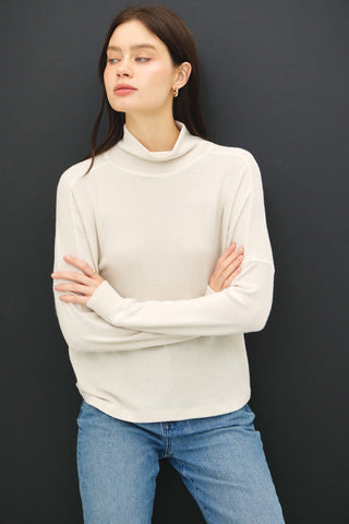 Oatmeal Ultra Soft Turtleneck Sweater - Modern Creek Boutique