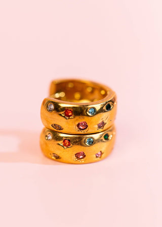 Pierced Co Chunky Treasure Huggies - Modern Creek Boutique