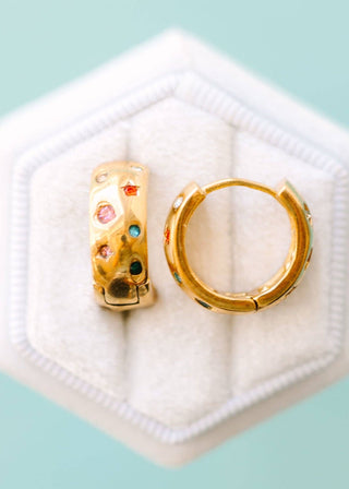 Pierced Co Chunky Treasure Huggies - Modern Creek Boutique