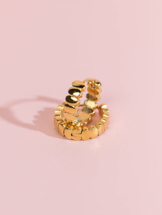 Pierced Co Segmented Huggies - Modern Creek Boutique