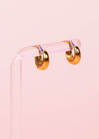 Pierced Co Small Teardrop Huggies - Modern Creek Boutique