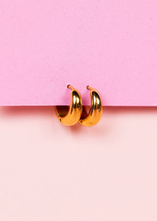 Pierced Co Small Teardrop Huggies - Modern Creek Boutique