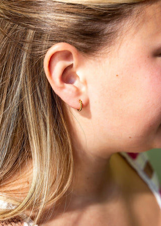 Pierced Co Tiny Dot Huggies - Modern Creek Boutique