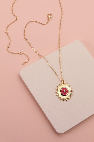 Starburst Gold Necklace - Modern Creek Boutique