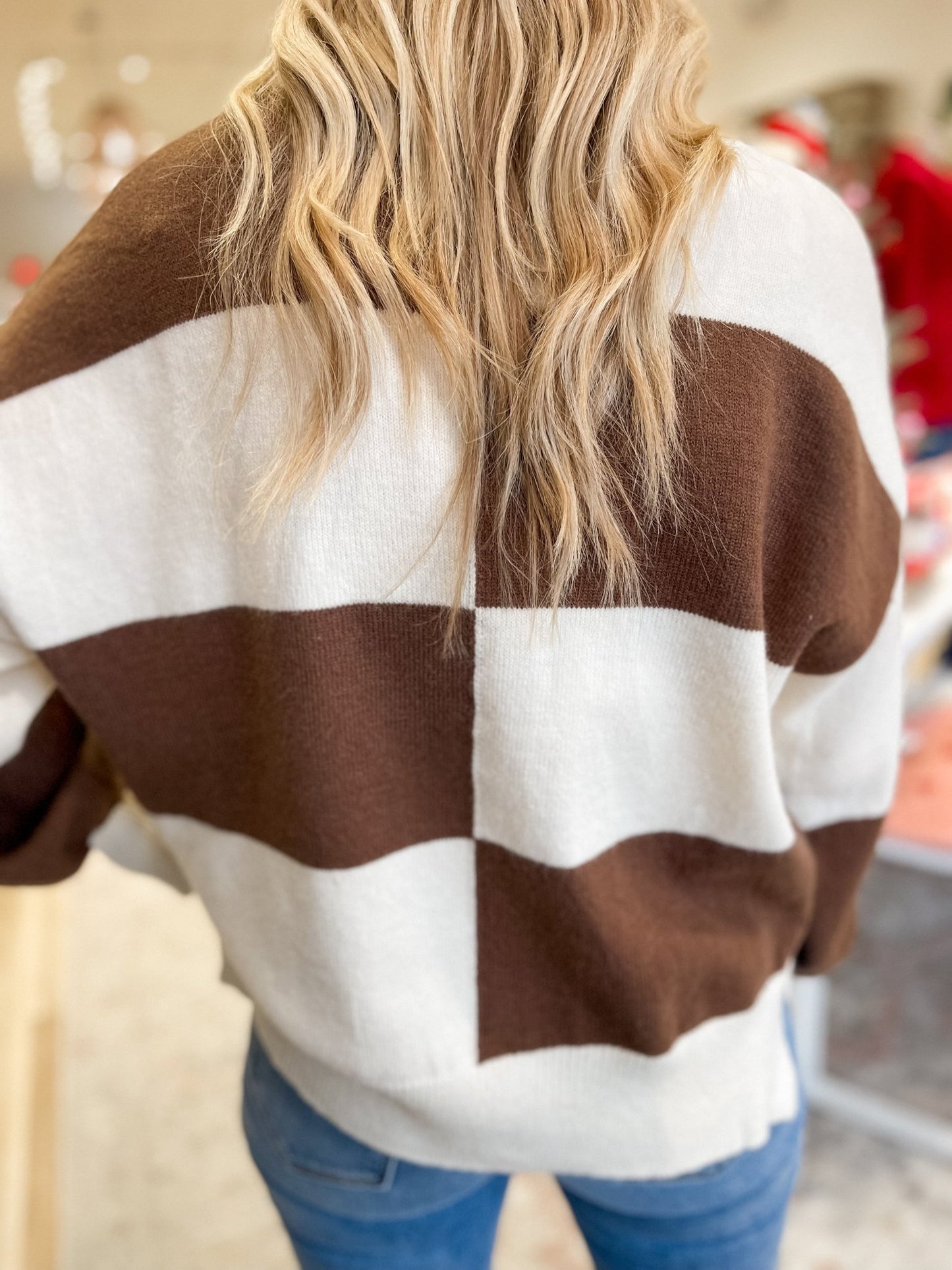 Sweet Disposition Coffee Sweater - Modern Creek Boutique