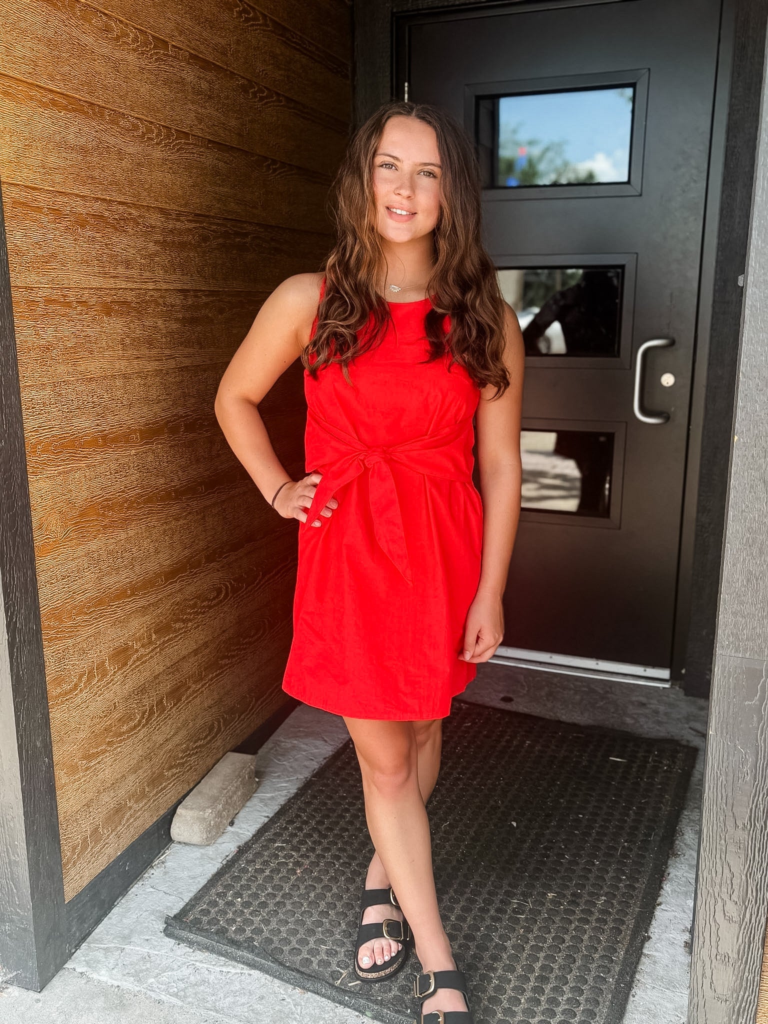 Red Scoop Neck Sundress Samantha Scoop Jersey Dress-Poppy Red, Dahlia Sprig Boden Global Red Scoop Neck Sundress Samantha Scoop Jersey Dress-Poppy Red, Dahlia Sprig Boden Global