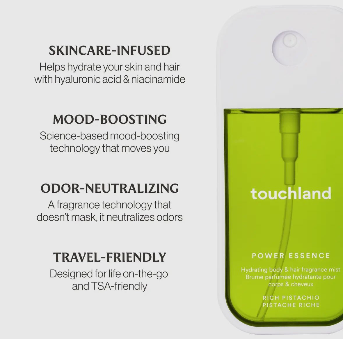 Touchland Hydrating Body & Hair Fragrance Mist - Modern Creek Boutique