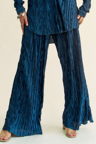 Turquoise Tide Teal Pants - Modern Creek Boutique