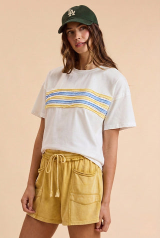 Yellow Mineral Wash Utility Short - Modern Creek Boutique