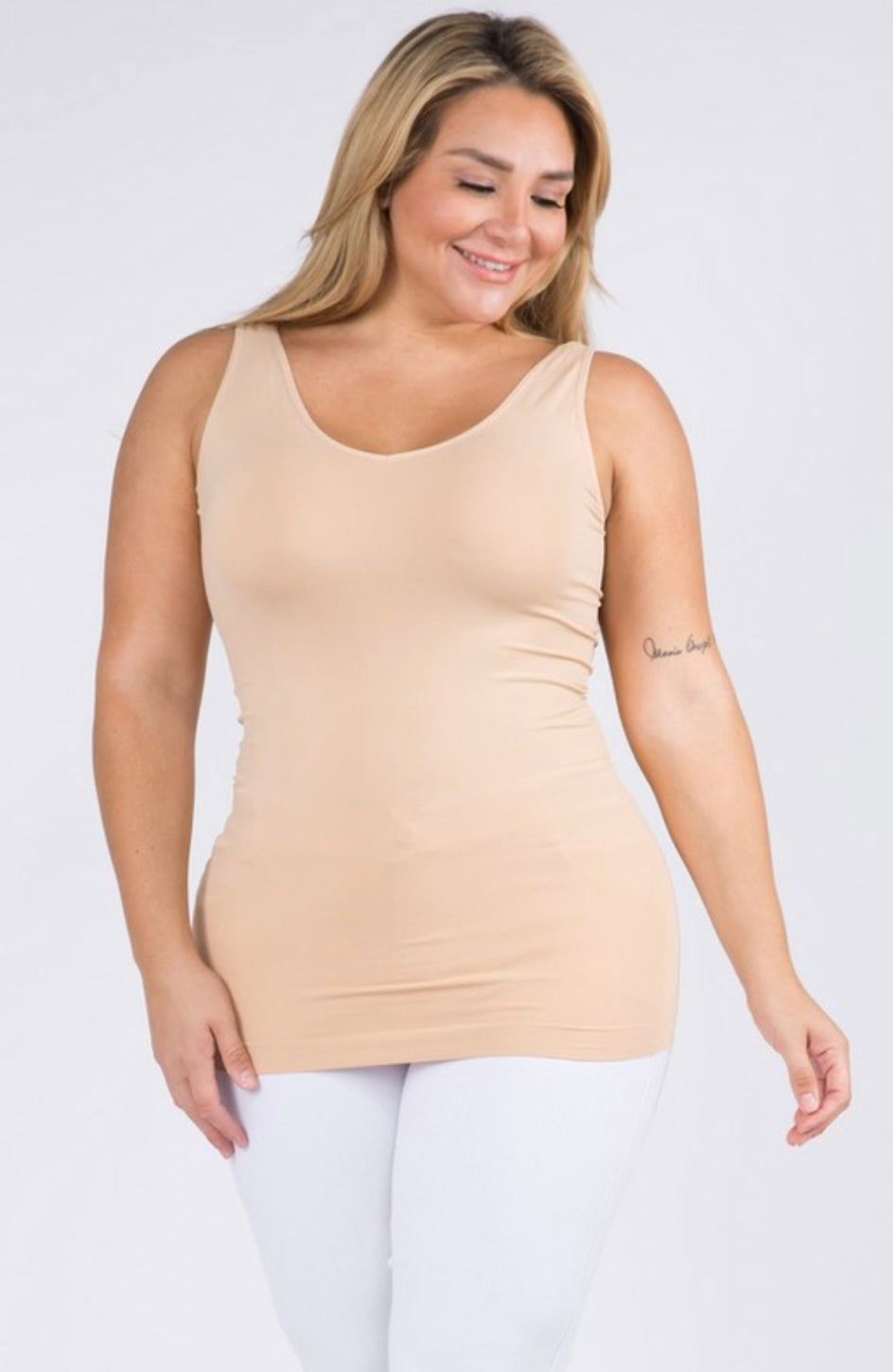 Curvy One Size Reversible Seamless Tanks