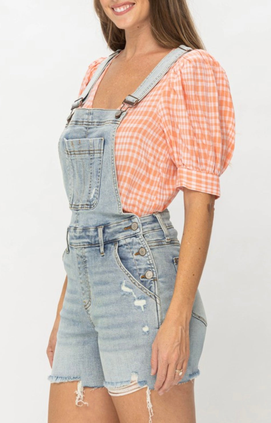 Let’s Go Girls Judy Blue Overalls