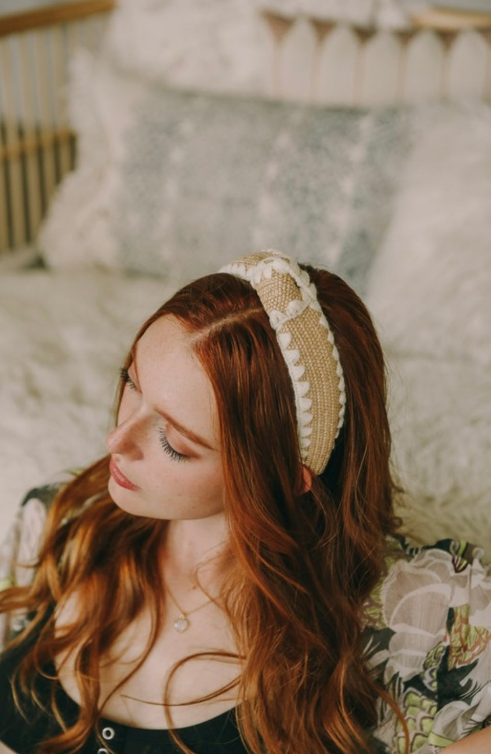 Topknot Crochet Headbands