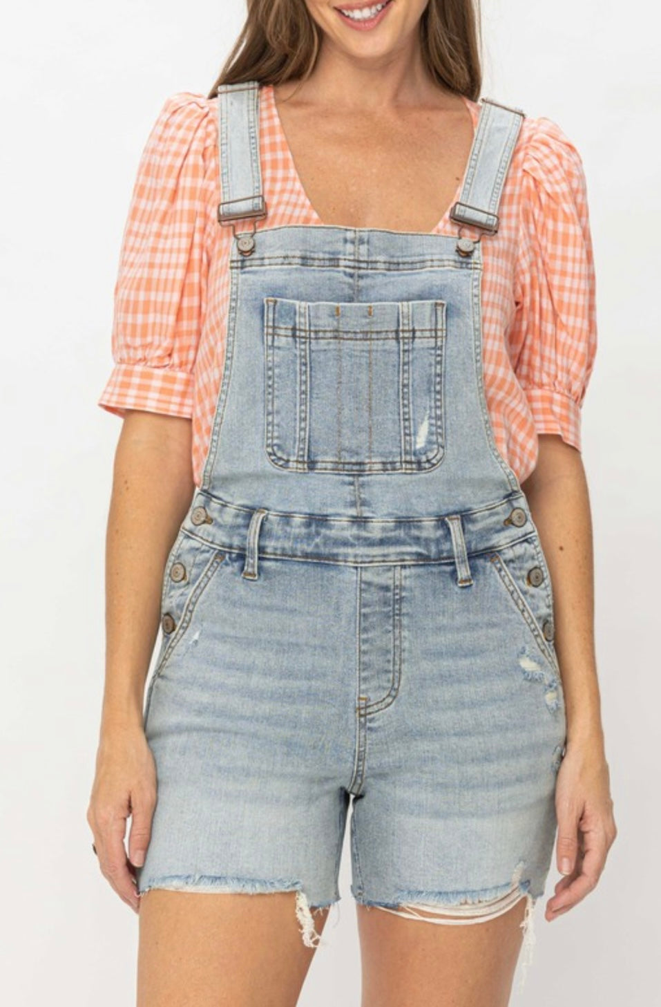 Let’s Go Girls Judy Blue Overalls
